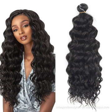 Ocean Wave Crochet Braid Hair Hawaii Afro Curls Natural Synthetic Braiding Hair